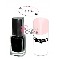Oja de matrita Amelie Neagra Night Black 12ml